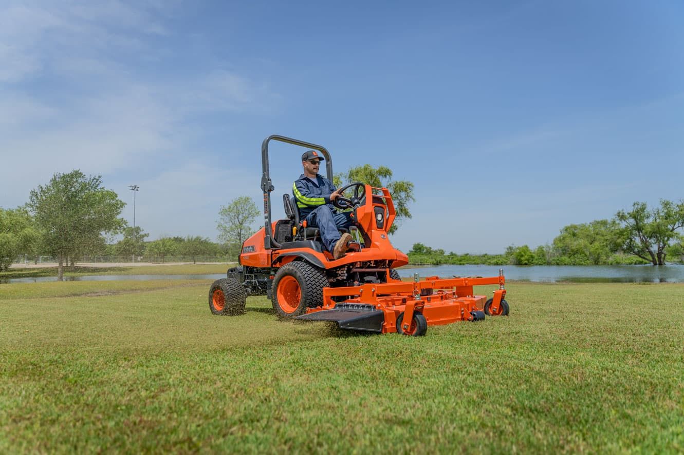 Kubota F-Series front-mount mower