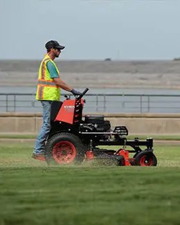 Kubota stand-on mower